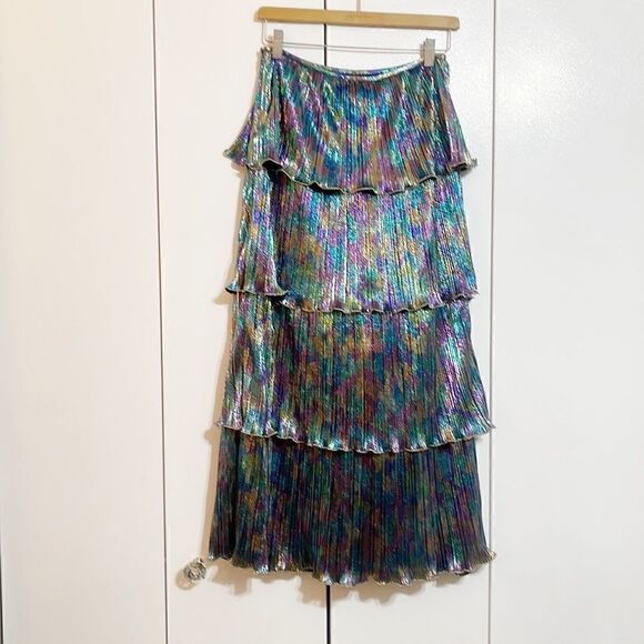 SAYLOR x Free People Multicolor Iridescent Gianna Set Size S - Picture 9 of 9